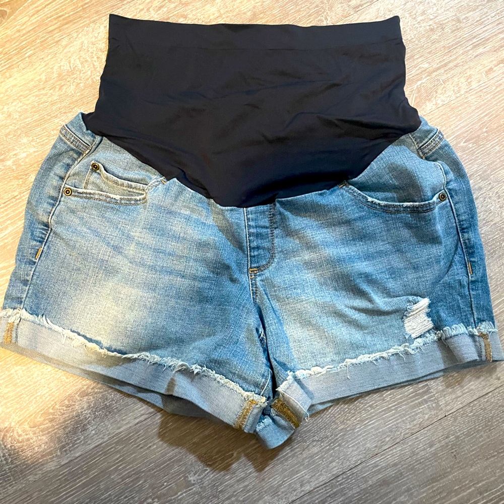 Maternity Jean Shorts